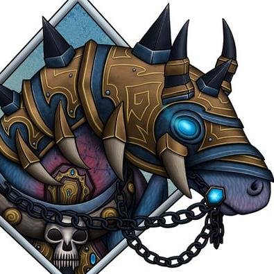 The Lich King's majestic undead steed. 

Profile art by the talented @saradora_art