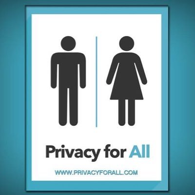 PrivacyForAllCA's profile picture. Privacy For All exists to protect privacy in restrooms, showers, locker rooms, and changing rooms in government buildings.