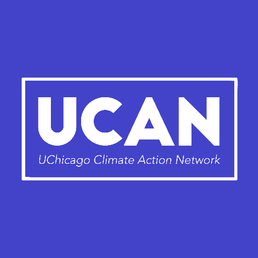 Twitter feed of the UChicago Climate Action Network, an RSO at the University of Chicago fighting for environmental justice