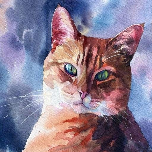 alatai's profile picture. My profile picture is a beautiful piece of artwork done by Emma Reznikova and features Bob The Street Cat, Master of James Bowen: Watercolor cat named Bob.