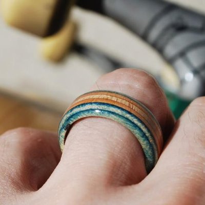 Wholesale Jewelry - Recycled Skateboard Jewelry - Discounted Pricing