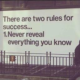 Secrets/truths, even predatory, produces success. Success/Freedom R 2 sides of 1 coin. Not God but secrets cause success. #SecretRelationships :@Polyrelationshi