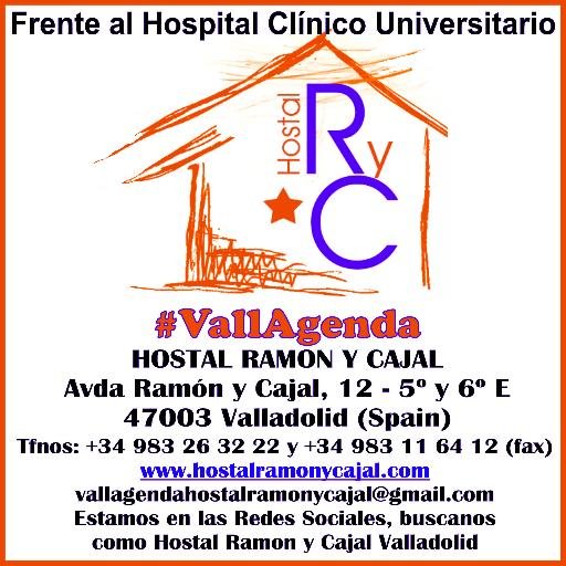 VallAgenda es la agenda de cosas que hacer para gente normal en Valladolid que lleva años lanzando el Hostal Ramón y Cajal. +34983263222