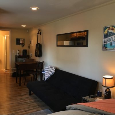 A tiny house in the heart of music city! We'd love to have you!