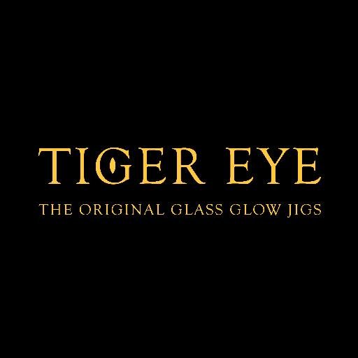 The Original Glass Glow Jig. All Tiger Eye fishing jigs are lead free, hand crafted, and American made.