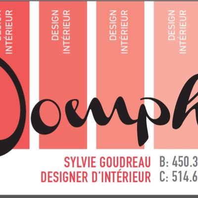 Designer pour Oomph! Design Intérieur. Formation en Design d'Intérieur, Arts Plastiques, Design de l'Environnement et...sciences pures et doublage cinéma!