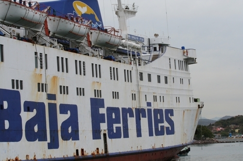 Baja Ferries sails from La Paz to Topolobampo and from La Paz to Mazatlan - Baja #BCS Independent #BajaSur Maritime Transportation Observations