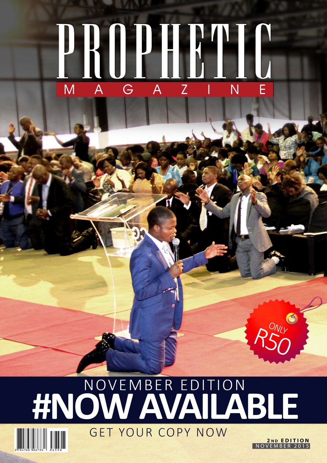 Prophetic Magazine is a monthly info-taining news bulletin of Prophet Shepherd Bushiri ministries and all ECG branches world wide