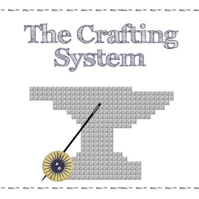 craftingsystem's profile picture. A podcast about the art & craft of fandom by Ness (@paperbytheton) & Eris (@erissaid). Out Tuesdays bimonthly. Avi by @chachibobinks. Music by @biggiantcircles.