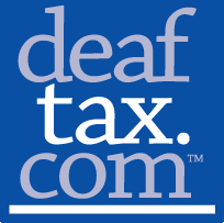 DeafTax's profile picture. Tax Preparation & Planning Services for the U.S. Deaf Community since 1971 - ASL Communication - over the Internet!