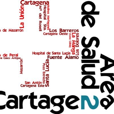 Red asistencial SMS: 16 centros de salud, 43 consultorios y Complejo Hospitalario Universitario de Cartagena integrado por los hospitales Santa Lucía y Rosell