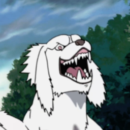 Aye its Akamaru. Kiba is my bitch. Pissing on everyone since day 1. Fuck with me and get a garouga to the face.