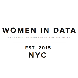 Events, resources, and community for women working in data driven fields.