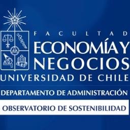 Observatorio de Sostenibilidad de la Facultad de Economía y Negocios de la Universidad de Chile, dirigido por la Profesora @rchavarri