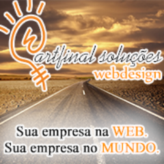 Agência especializada em desenvolvimento de Web Site. ArtFinal Soluções. Trazemos sua empresa para a WEB. Levamos sua empresa para o MUNDO.