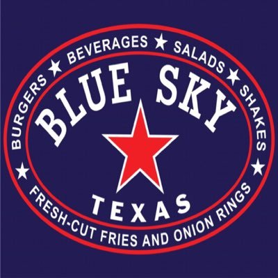 Voted BEST BURGER in Amarillo since 2003. Blue Sky on Coulter (806) 322-3888 Blue Sky on Western (806) 355-8100 2 Lubbock & 1 Abilene location