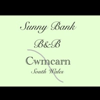 sunny bank B&B is in the village of cwmcarn south wales opposite the mountain bikers & walkers destination cwmcarn scenic drive. pm us for more info .