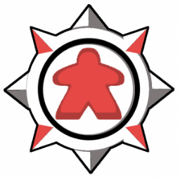 Meeplestone 開場しました 酒場の親父とチームロゴが目印です