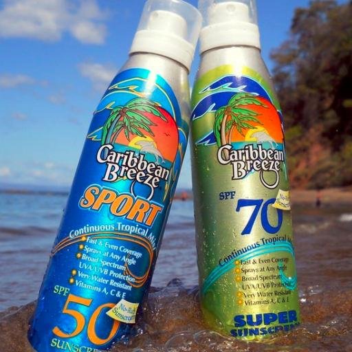 Caribbean Breeze provides one of the highest quality Sun Care products on the market from the highest UV protectors or for the ultimate tan!