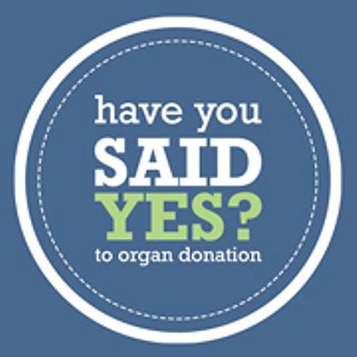 Help make a change in the world and become an organ donor today!