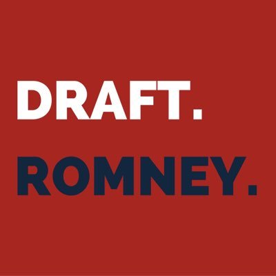 DraftRomney_UT's profile picture. Official Twitter Account of Draft Romney Utah. #WeStillBelieve