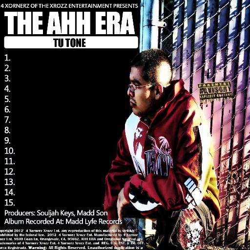 artist, songwriter, performer and founder of 4 Xornerz Xrozz Ent. Presents Ahh Era