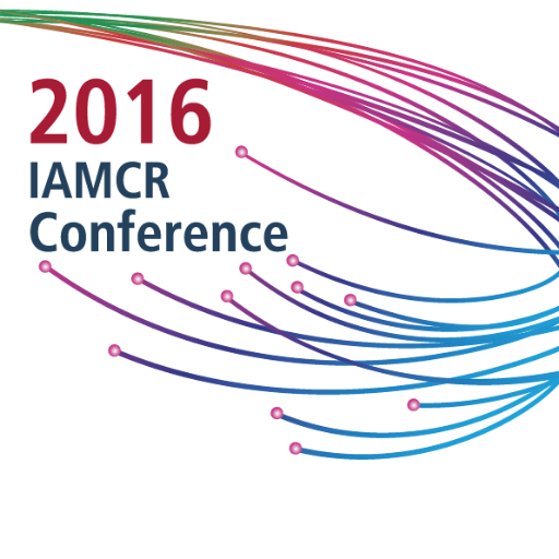 IAMCR2016's profile picture. The 2016 conference of the International Association for Media and Communication Research - IAMCR 2016 - will be held from July 27-31 at University of Leicester
