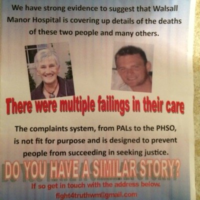 Seeking the truth from an NHS that has a policy of covering up details of deaths and exacerbating pain of grief.
Online Petition https://t.co/5s5nnOXrCc