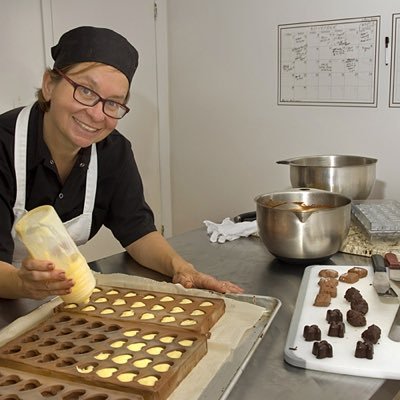 Canadian chocolatier, owner of CocoaBistro, wildly passionate about food, living in Kingston, and my dog, Tia.