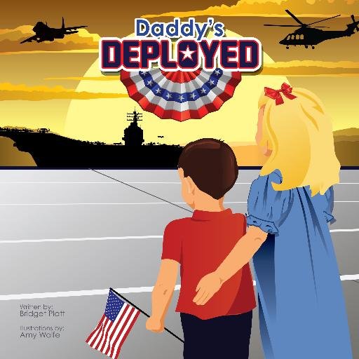 We create entirely personalized children's books for #milfams with a deploying mom or dad. #deployment #militarychild #mommysdeployed