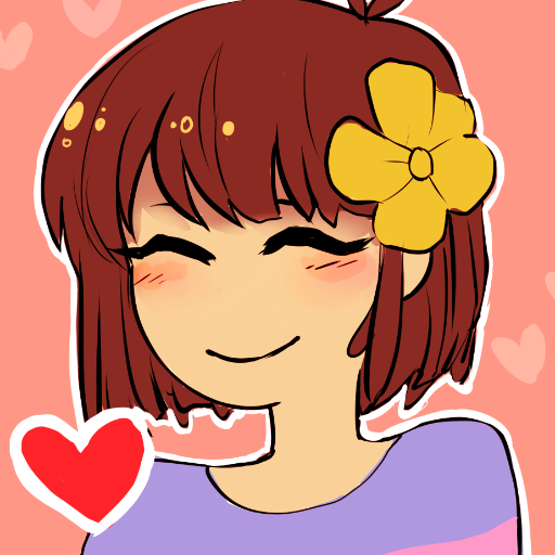 smoll_frisk's profile picture. **NOT SPOILER FREE** ((nonverbal and nonbinary!frisk !! they/them, hardly serious. im really new to roleplay.
run by @hndsomejack, icon by fiship.tumblr))