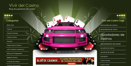http://t.co/ck4aL44FkN, sitio web con información sobre el mundo que rodea a los casinos.