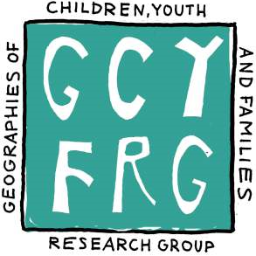 We are the Geographies of Children, Youth and Families Research Group of the Royal Geographical Society (with Institute of British Geographers)