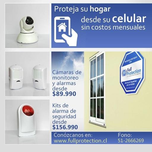 fullprotection_'s profile picture. Somos especialista en productos de seguridad, ofrecemos sistemas eficientes, manejados con independencia desde el celular y sin costos mensuales.
