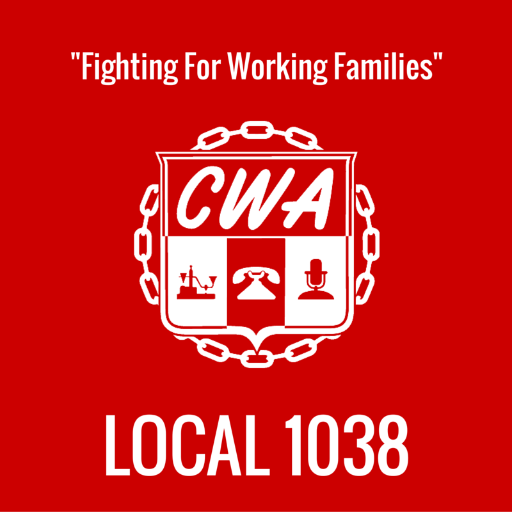 CWA1038's profile picture. CWA 1038 proudly represents public and private sector workers. Don't be afraid to speak out against injustice! Organize! #1u #union #labormovement