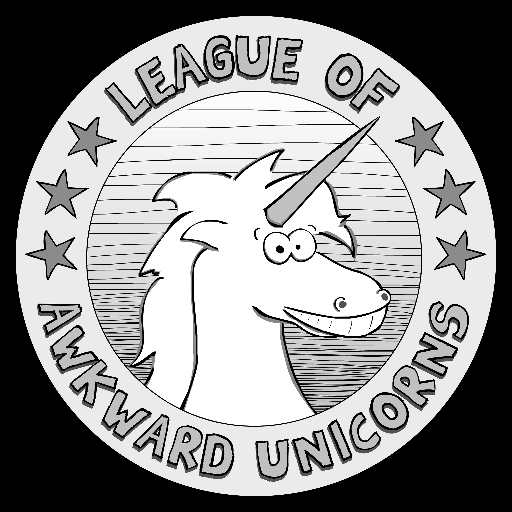 Here be the League of Awkward Unicorns. Podcast home of @finslippy and @deanna. Are you mentally ill? Yes, you are.