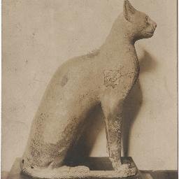 Egyptian Cat Postcard from H.D. files