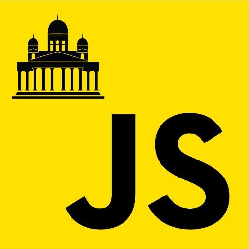 Monthly #javascript meetups in Helsinki, organized by @OlegPodsechin & @Eemeli_Aro.