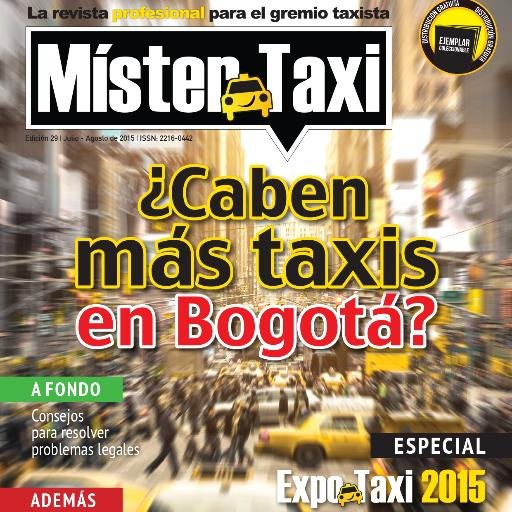 revistamrtaxi's profile picture. La revista PROFESIONAL para el gremio taxista. https://t.co/9EcH5Se9Ke