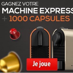 Gagner gratuitement votre machine expresso et 1000 capsules - https://t.co/LrvXkVrj6z