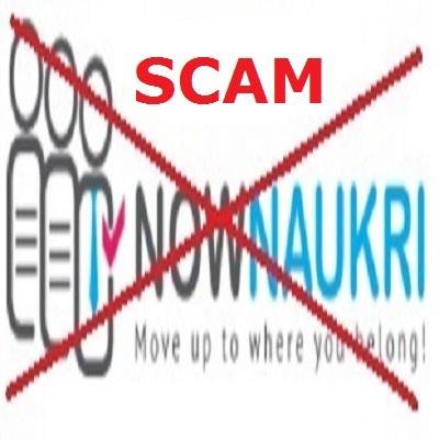 PLEASE CONTRIBUTE TOWARDS THE CAUSE OF ELIMINATING THE FRAUD @NowNaukri - FOLLOW US / SPREAD THE WORD.