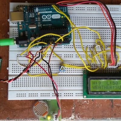 AJ_Arduino's profile picture. An automatic Twitter account that tweets the temperature daily. Powered by an Arduino!
