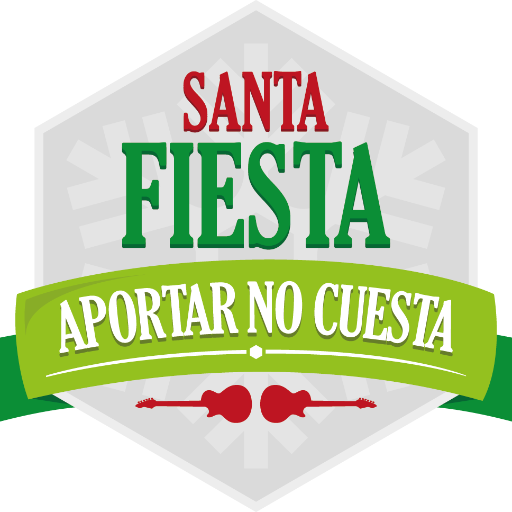 Bienvenido a la cuenta oficial de Santa Fiesta 2015, Aportar no cuesta.