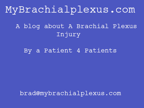 brachialplexus's profile picture. Blog about BPI for BPI people