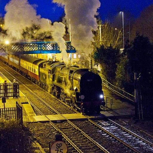 This Twitter is entirely devoted to pictures of trains that sort of look like they have faces, or at least look like they are expressing some sort of feeling.