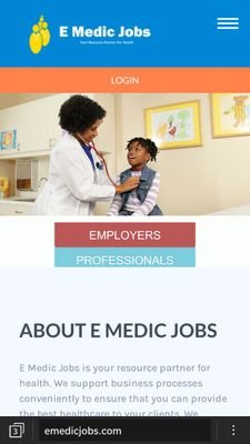 EMedicJobs's profile picture. Recruitment and Business development for healthcare organisations 
Improving healthcare businesses; from people to processes