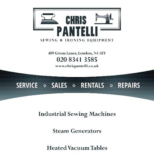 Chris Pantelli Sewing Machines-Sales, Repairs, Service and Rental in London.
