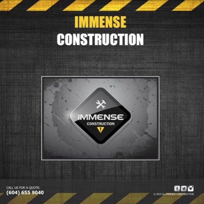 IG: @jasonimmenseconstruction FB: http://t.co/1domHiKdNc Email: immenseconstruction@hotmail.com