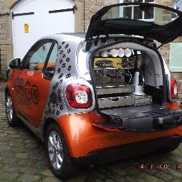 The Smartest mobile coffee car franchise in Huddersfield. Email or message to have Go Go Coffee Huddersfield at your local event.