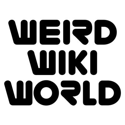 The podcast where we explore our weird world, one Wikipedia page at a time. 
Subscribe:
https://t.co/xS3zVgA9v7